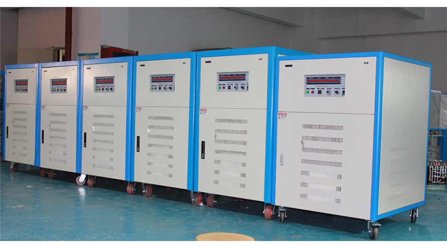 三相230V输入，5台75KVA 三相变频电源出口美国